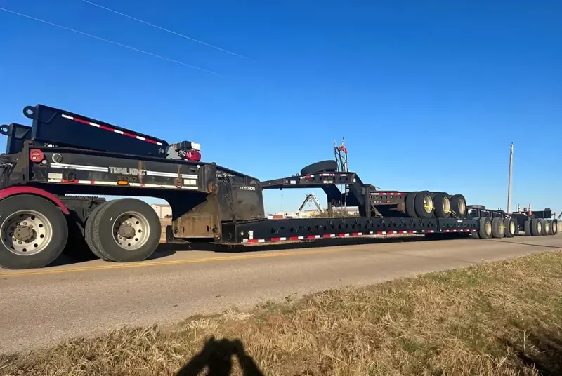 1992 Trail King 160Hdg Lowboy Trailer | 48' Length | 9' Width | Used 1