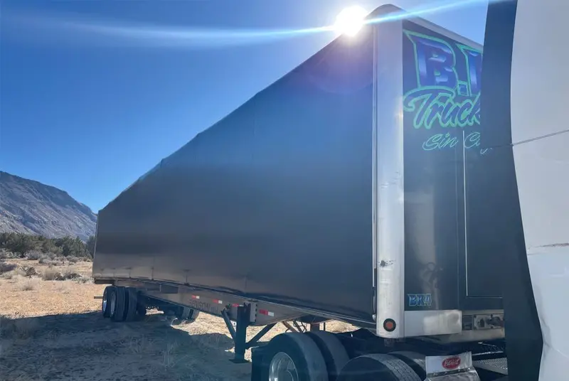 2016 Benson Curtain-Side Conestoga Flatbed Trailer | Length 48' | Width 102" | Used 1