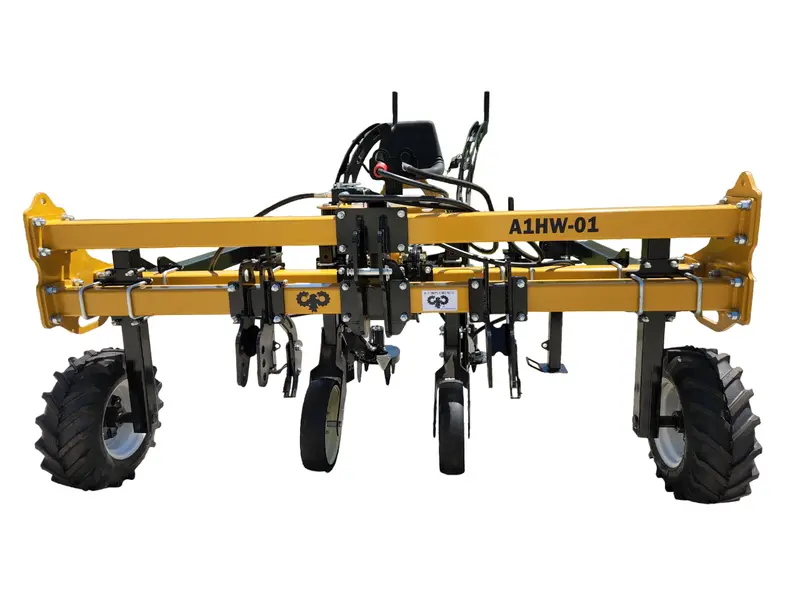 A-1 Implements Hemp Hawk Single Row Weeder | Model A1hw-01 Row Width 30"-48" | For Tractor 1