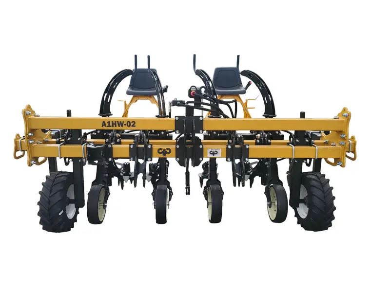 A-1 Implements Hemp Hawk Two Row Weeder | Model A1hw-02 Row Width 30” To 48” | For Tractor 1