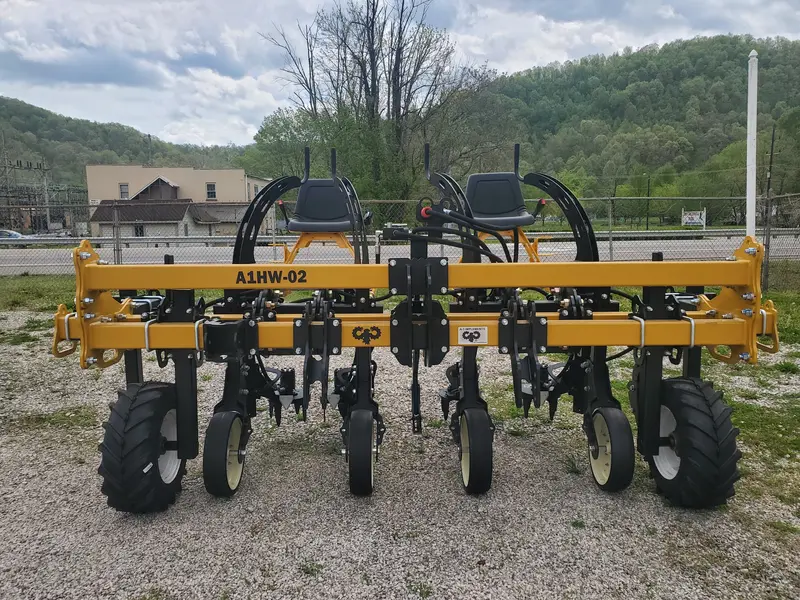 A-1 Implements Hemp Hawk Two Row Weeder | Model A1hw-02 Row Width 30” To 48” | For Tractor 2