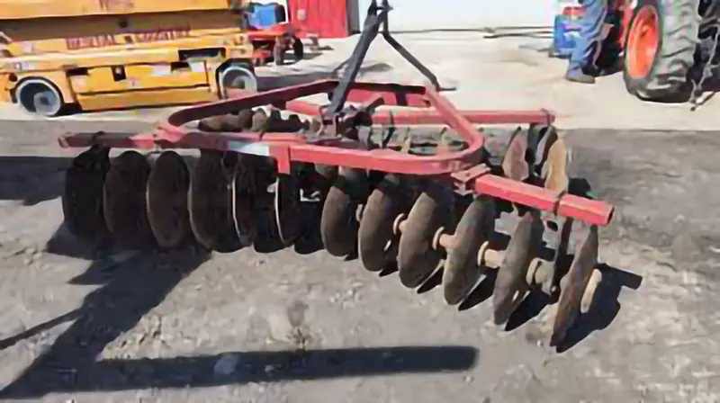 A & B Eagleline Equipment | 3-Point Flexible Hitch Disc Harrow With 22" Blades | Model Fhh-Cof-Rr Series | Width 8'2" To 11'4" | Horsepower 30-45 Hp | For Tractors 1