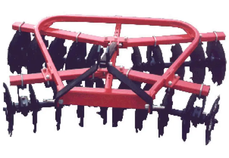 A & B Eagleline Equipment | 3-Point Flexible Hitch Disc Harrow With 22" Blades | Model Fhh-Cof-Rr Series | Width 8'2" To 11'4" | Horsepower 30-45 Hp | For Tractors 7