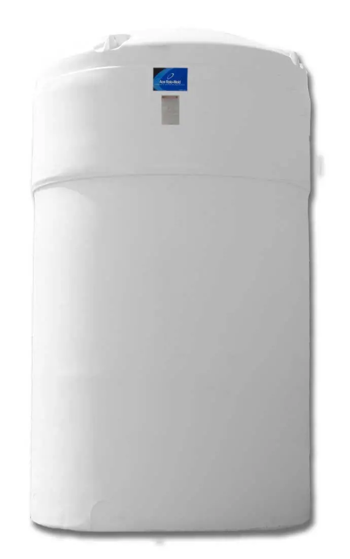 Ace Roto-Mold 120 Inch Wide 9500 Gallon Plastic Vertical Liquid Storage Tank 1