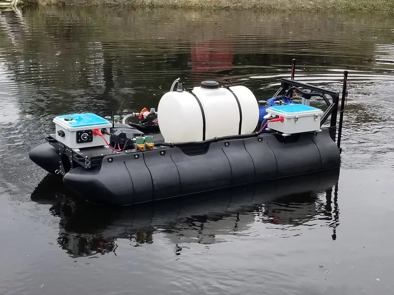 Adapt Drone Boat - Autonomous Spraying Boat, Extended Length, Electric 1