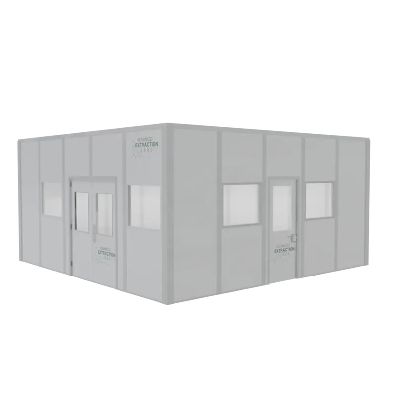 Advanced Extraction Labs Modular Clean Room Indoor Booth | Extraction Booth 1