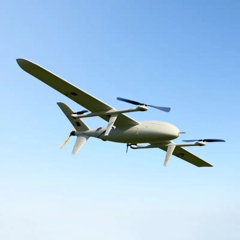 Aerostar Dynamics Vtol Uav Drone | Model Vtol-Evr-8 | Wingspan 2500 Mm | Flight Endurance 12+ Hours | Payload 45+ Kg | For Agricultural, Surveillance & Commercial 1