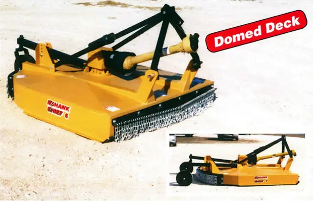 Ag Meier Industries Rotary Cutter Chief Series With 1/2" Dish-Mounted Blades | Width 72", 84" & 120" | Horsepower 50–200 Hp | For Tractors 2
