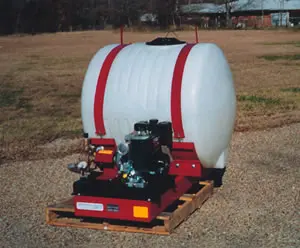 Ag Meier Industries Skid Mount Sprayer With Hose & Gun | Capacity 55-110 Gallons | Engine 2.5 Hp | For Tractors 1