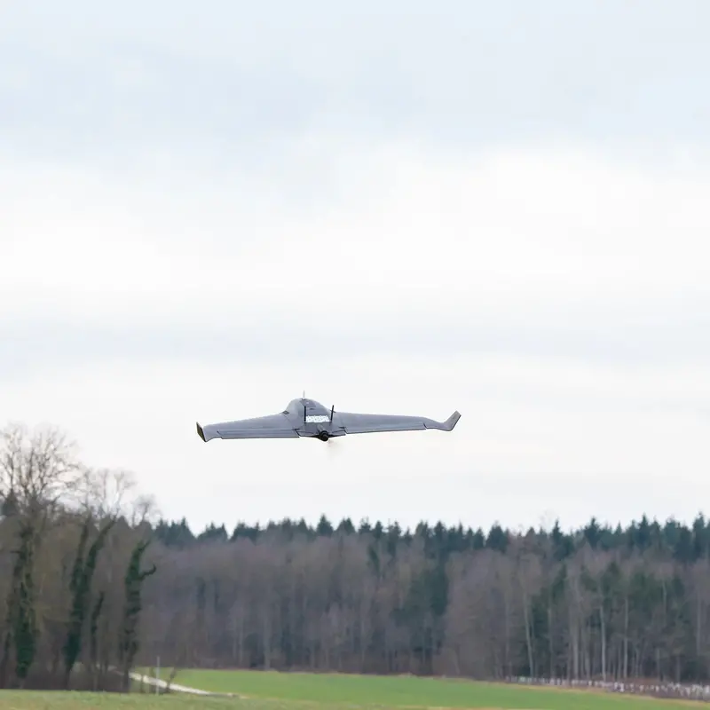 Ageagle Sensefly Ebee Vision Uas | Flight Time 90 Min | Wireless Range 12 Miles 1