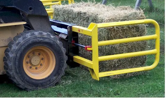 Agnation Wrap Square Bale Handler | 4.5' To 8.5' | For Skid Steers & Tractors 1