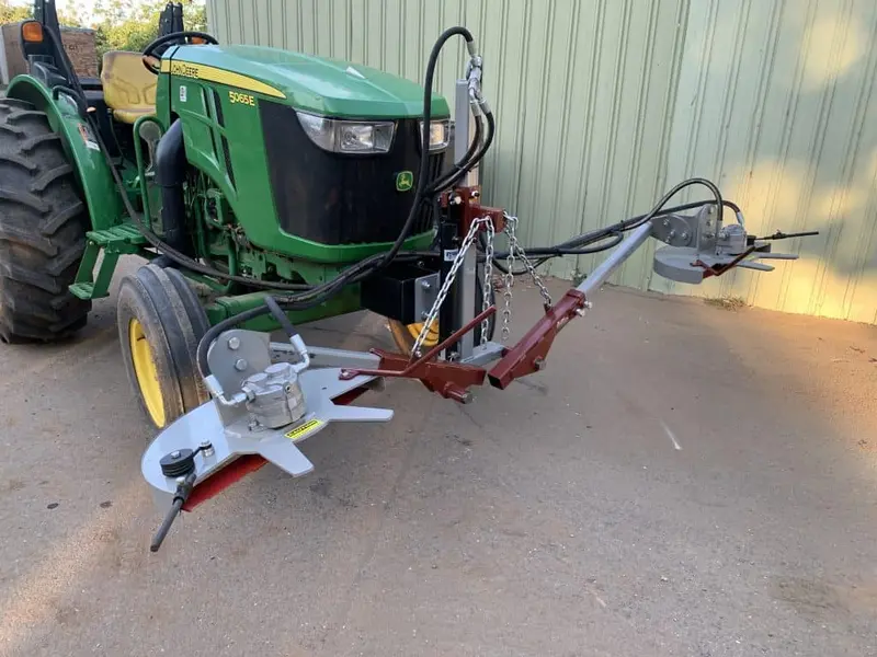 Agrishield High Speed Knife Skirter | 22″ Diameter Blade Spins | Horsepower 40+ Hp | For Tractors 1