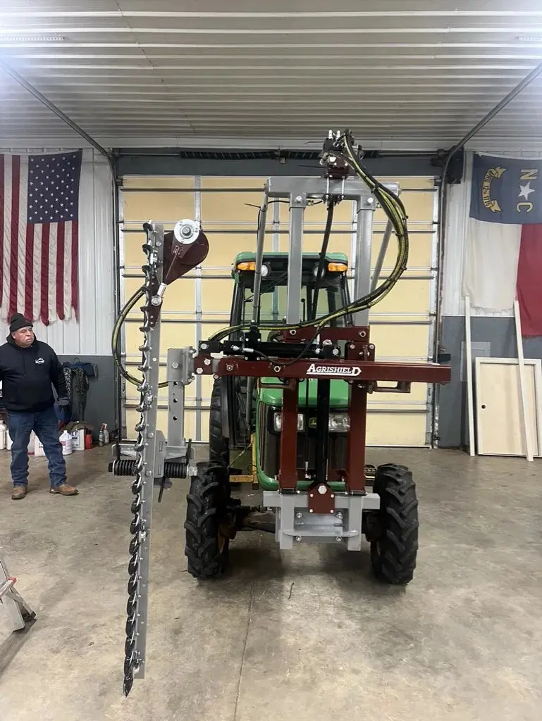 Agrishield Multi-Purpose Sickle Bar Trimmer | 3100 Series | 20″ Hydraulic Height Adjustment | For Tractors 1