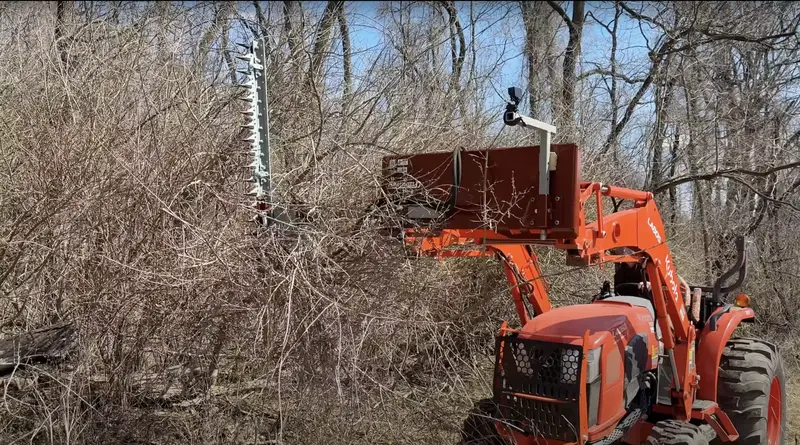 Agrishield Pro-Cut Hydraulically Driven Sickle Bar | Bucket Clamp Mount | Cut Length 42", 54", 66" & 90" | Hydraulic Flow 3-11+ Gpm | For Skid Steers, Tractors, Loaders & Excavators 1