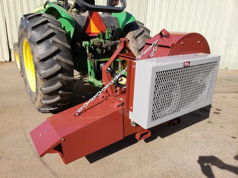 Agrishield Single Pto Berm Blower | Air Output 130 Mph | Horsepower 35+ Hp | For Tractors 1