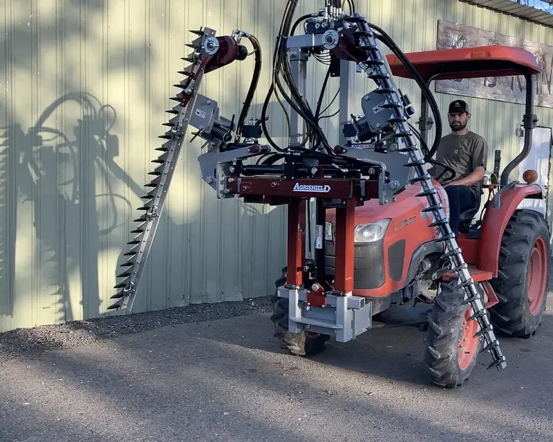 Agrishield Vine & Berry Trimmer | T3 Series | Width Range 45"-111" | Horsepower 30-70 Hp | For Tractors 1