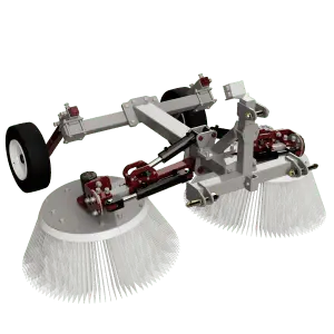Agrishield Vineyard Berm Sweepers | 2900 Series – Double Sided | Sweeper Width 90"-144" | Horsepower 50-80 Hp | For Tractors 4