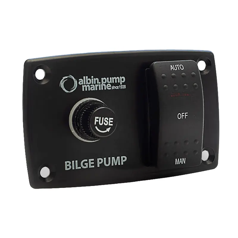 Albin Group 3-Way Bilge Panel - 12/24V [01-66-027] 1