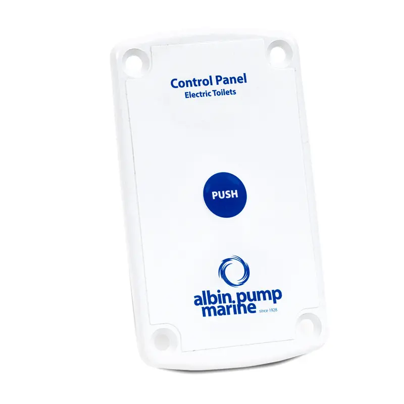 Albin Group Marine Control Panel Standard Electric Toilet [07-66-023] 1