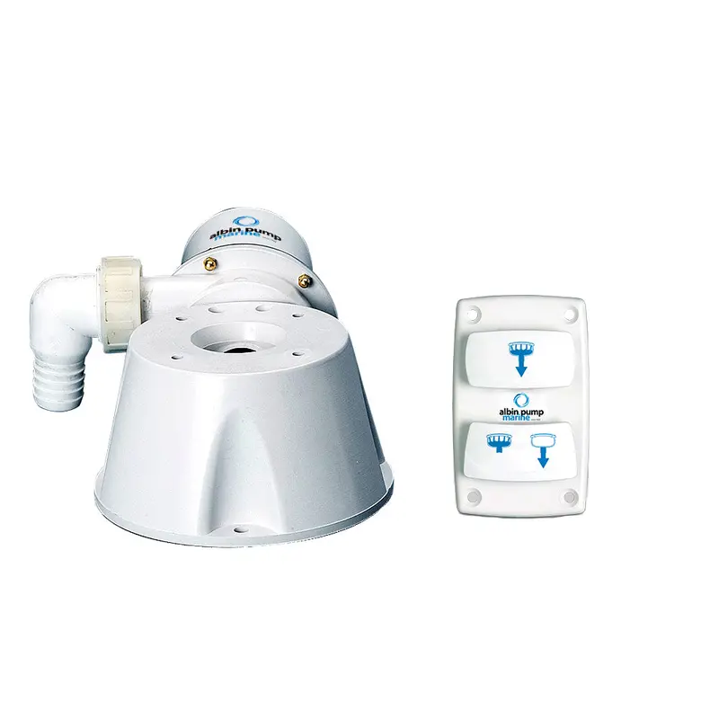 Albin Group Marine Silent Electric Toilet Kit - 12V [07-66-021] 1
