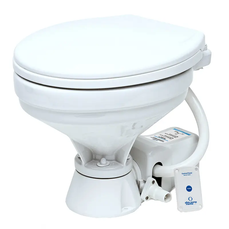 Albin Group Marine Toilet Standard Electric Evo Comfort - 24V [07-02-007] 1
