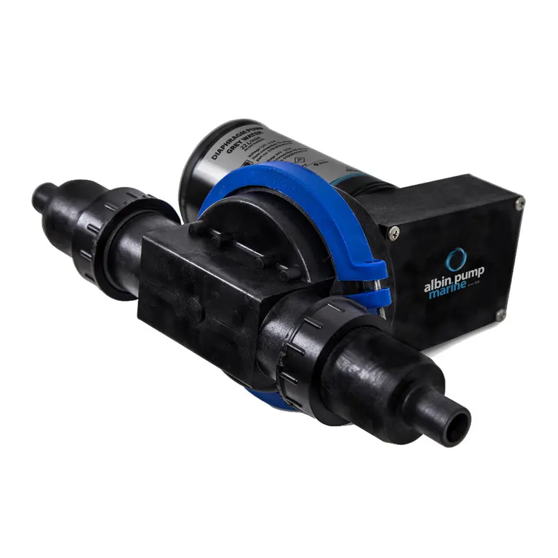 Albin Group Waste Water Diaphragm Pump - 22L(5.8Gpm) - 24V [03-01-002] 1