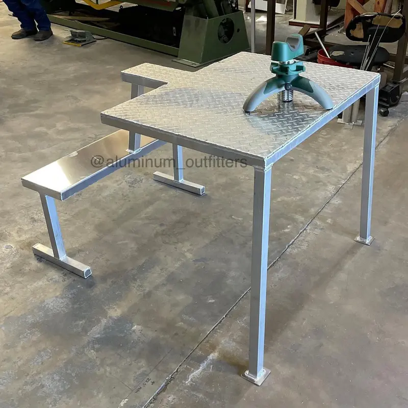 Aluminum Outfitters Shooting Bench 1