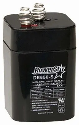 American Hunter Battery - Rechargeable 6V 5Amp Springtop 1