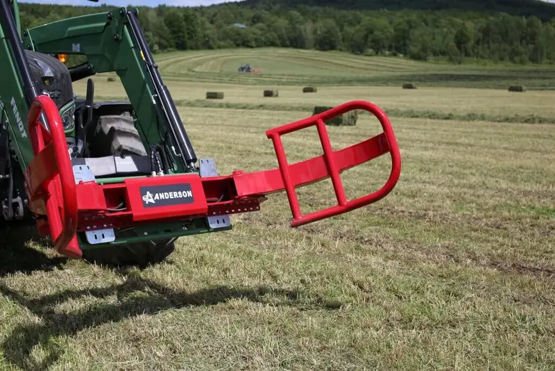 Anderson Bale Grabbers And Spears | Maximum Bale Diameter 60", 63" & 84" Inches | Horsepower 40-80 Hp | For Tractors 2