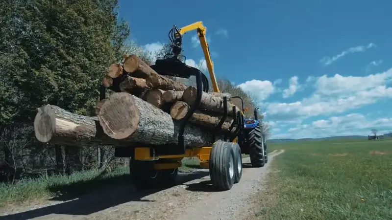 Anderson Log Loader | Model M-140 | Grapple Opening 48" Inches | Horsepower 40-75 Hp | For Tractors 1