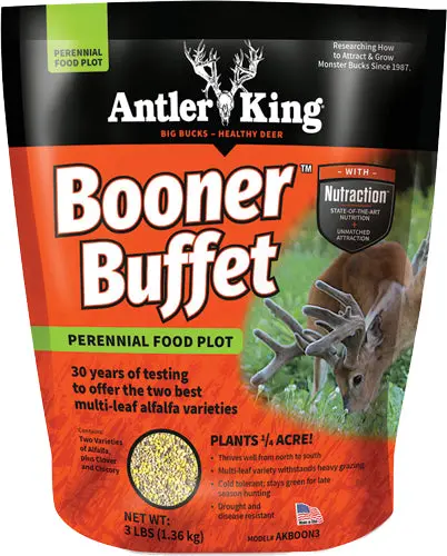 Antler King® | Booner Buffet 3 Lb Bag | For 1/4 Acre 1