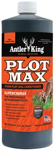 Antler King® | Plot Max Plant & Soil Conditioner | 32 Fl Oz Volume 1