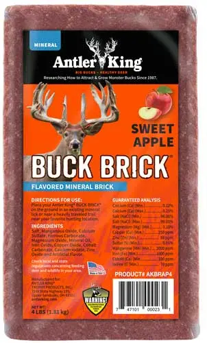 Antler King® | Sweet Apple Buck Brick | 4 Lbs Weight 1