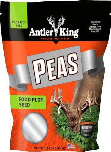 Antler King® | Winter Peas 1 Lb Bag | Annual Food Plot Seed | For 1/40 Acre 1
