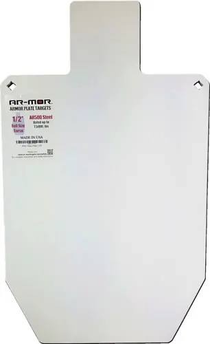 Ar-Mor Ar500 66% Ipsc Torso - Target 3/8" Thick Steel 1