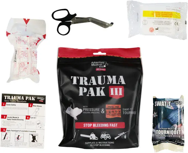 Arb Trauma Pak Iii W/Dressing - & Swat Tourniquet 1