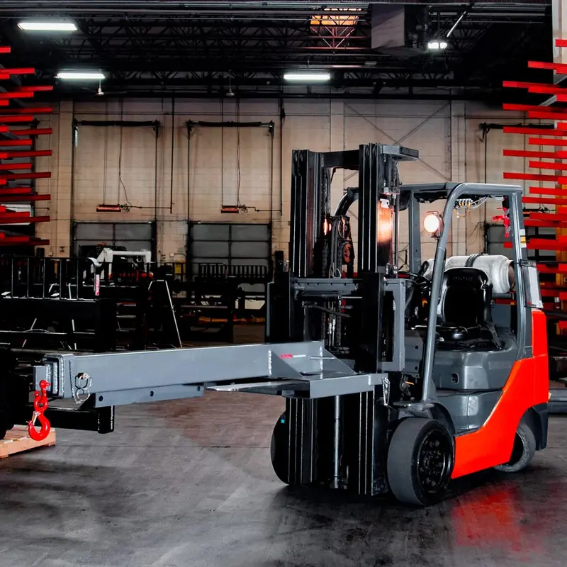 Arrow Extension Booms | Model Ce60-Th-Stp | 42"-139" Extension | Hydraulic Flow Range 10–25 Gpm | For Skid Steers 1