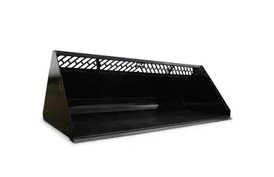 Arrow Mini Mulch Bucket | Model 1304299W334 | 42" Working Width | Hydraulic Flow Range 12-30 Gpm | For Mini Skid Steers 1