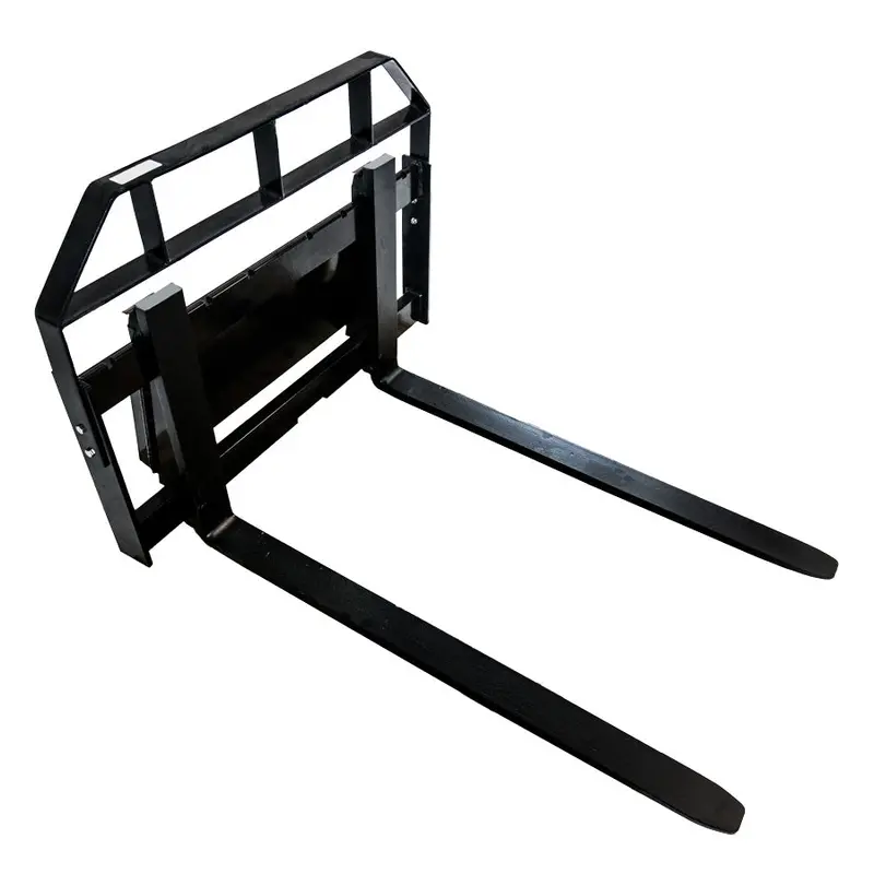 Arrow Pallet Forks | 42" Forks Length | 3,000 Lb Capacity | Hydraulic Flow Range 12–30 Gpm | For Mini Skid Steer 1