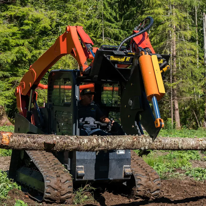 Arrow Tree Shear Hydraulic Rotate | Model 230Htcun‑16 | Size 16" | 5–10 Gpm | For Skid Steers 1