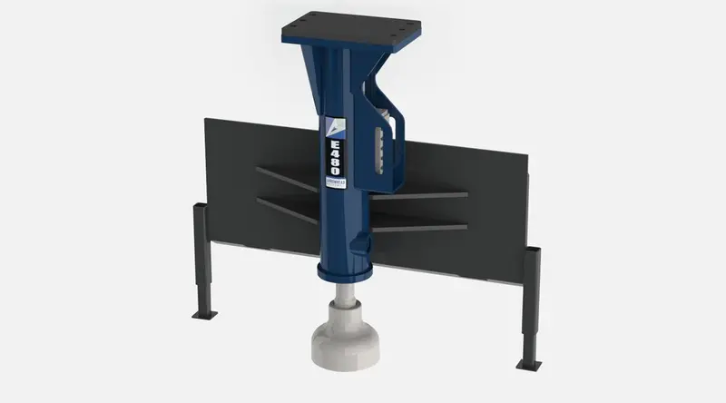 Arrowhead Rockdrill Post Driver | Model 40Pd | 3" Max Post Diameter | 650-1100 Blows/Min | 200 Ft-Lb Impact Class | Horsepower 6–12 Hp | For Tractor 1