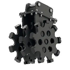 Arrowhead | Rockdrill's Compaction Wheel | Blpf Series | Width 12" – 36" | Machine Size 12–36 Tons | For Backhoe Loaders 1