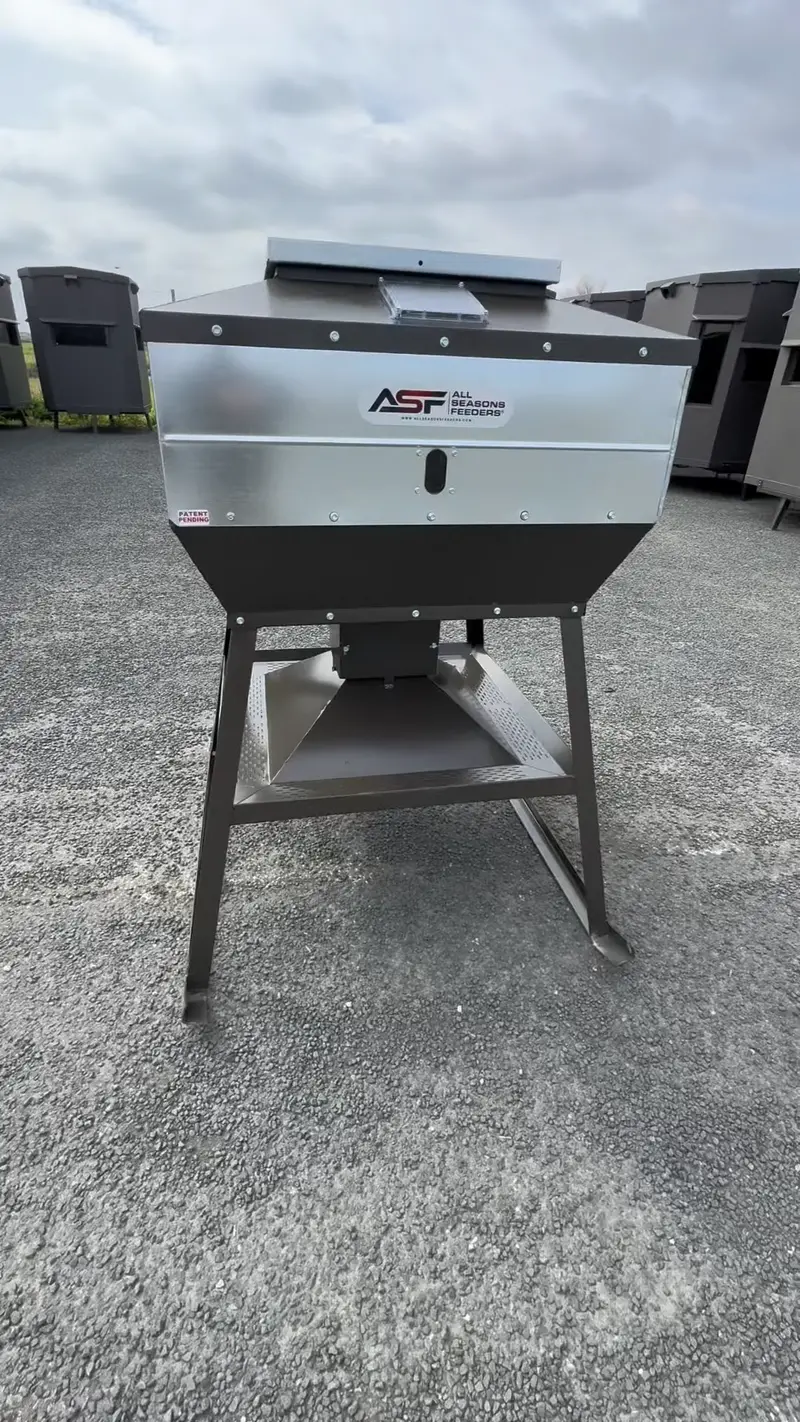 Asf Corn Pro Automatic Corn Feeder | Width 42" | Height 60" & 74" | Capacity 600 & 1,000 Lbs 1