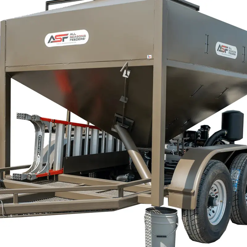 Asf Feed Wagon Bumper Pull | Capacity 4.5 Ton | Width 88" | Honda Engine 13 Hp 1