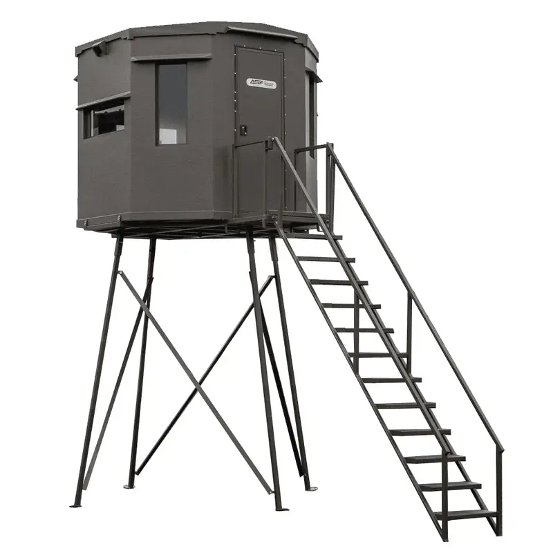 Asf Muy Mas Chingon Deer Blind | Dimensions 10'X10' | Stand Size 5' To 10' Ft | For Deer Hunting 2