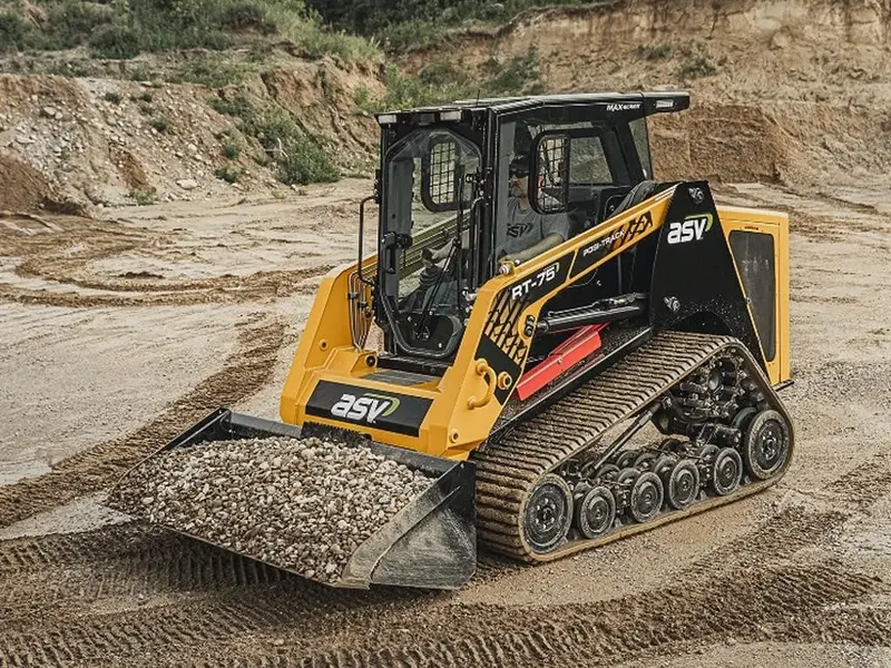 Asv Posi-Track Compact Track Loader | Model Rt-75 Max | Track Width 18" Inches | Hydraulic Flow Rate 36 Gpm 1