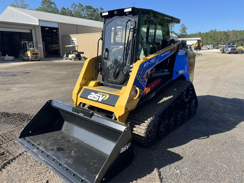 Asv Posi-Track Skid Steer | 2023 Model Rt-75 Max | Track Width 18" Inches | Hydraulic Flow Rate 22.6 Gpm 1