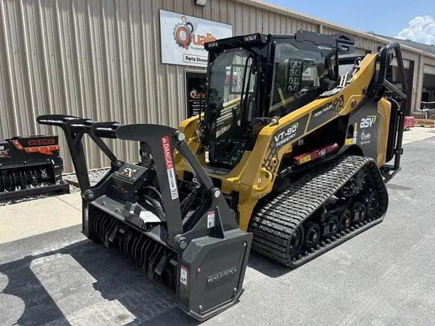Asv Posi-Track Vt80 Forestry Skid Steer Mulcher | 2025 Model | Cutting Width 70" | 34 Gpm | 74 Hp 1