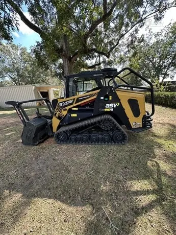 Asv Skid Steer With Mulcher | 2022 Model Posi-Track Rt135f | Cutting Width 70" | 50 Gpm | 135 Hp | For Forestry Applications 1
