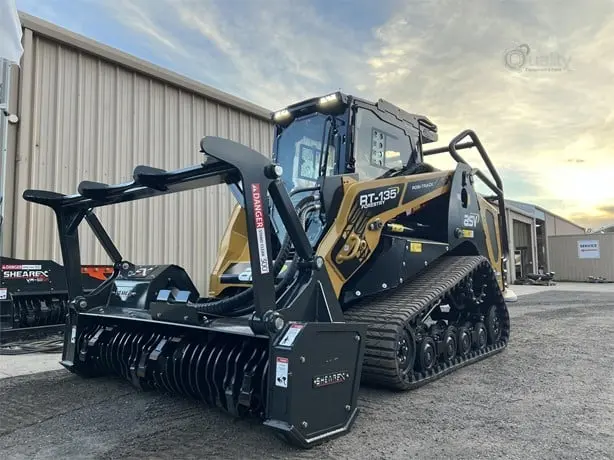 Asv Skid Steer With Mulcher | 2025 Model  Posi-Track Rt135f | Cutting Width 78" | 50 Gpm | 132 Hp | For Forestry Applications 1